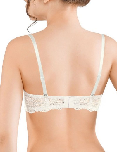 Бюстгальтер анжелика пуш-ап Amelie MICROLACE 8031 молочный, Цвет: молочный, Размеры: 70A, изображение 3