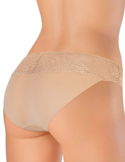 Трусы слипы Amelie MICROLACE 8030-2 бежевый, Цвет: бежевый, Размеры: S, изображение 2