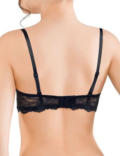 Бюстгальтер анжелика пуш-ап Amelie MICROLACE 8031 черный, Цвет: черный, Размеры: 70A, изображение 4