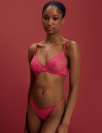 Бюстгальтер мягкий Esotiq 41797 ORA розовый, Цвет: розовый, Размеры: 80B, изображение 3 Бюстгальтер мягкий Esotiq 41797 ORA розовый, Цвет: розовый, Размеры: 80B, изображение 3