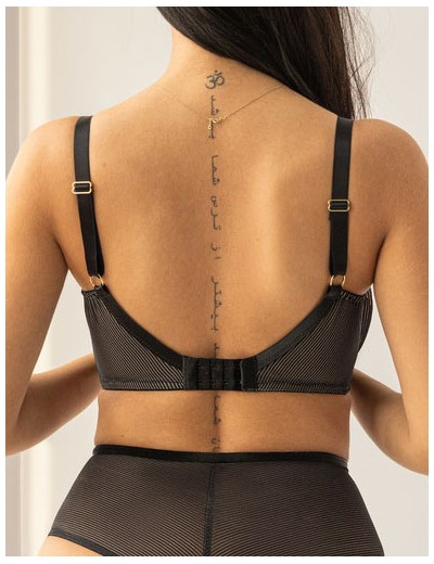 Мягкий бюстгальтер балконет Kris Line CHOICE half cup soft, Цвет: черный, Размеры: 65JJ, изображение 2 Мягкий бюстгальтер балконет Kris Line CHOICE half cup soft, Цвет: черный, Размеры: 65JJ, изображение 2