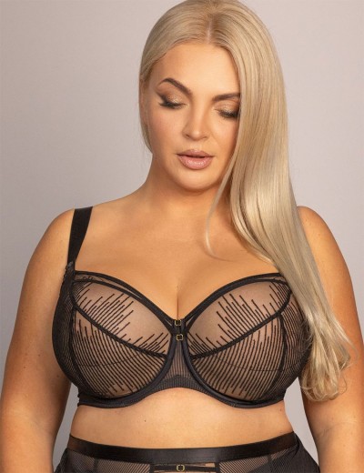 Бюстгальтер с мягкой чашкой Kris Line CHOICE soft, Цвет: черный, Размеры: 65F, изображение 4