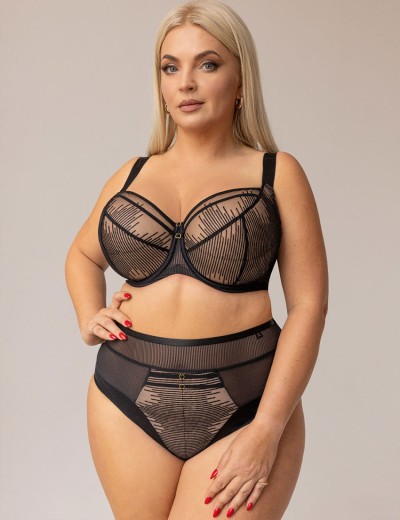 Бюстгальтер с мягкой чашкой Kris Line CHOICE soft, Цвет: черный, Размеры: 65F, изображение 6