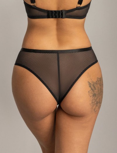 Трусики бразилиана Kris Line CHOICE stringshorts, Цвет: черный, Размеры: 2XL, изображение 2