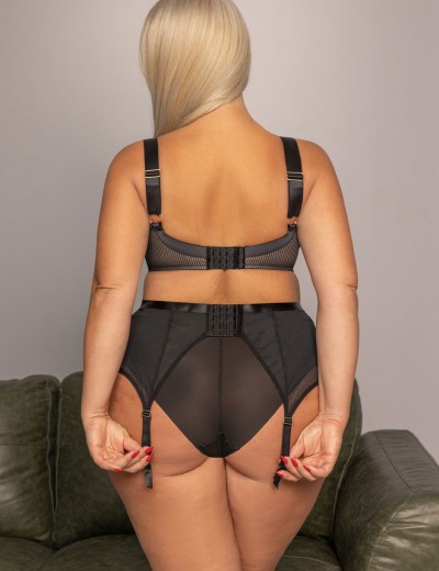 Пояс для чулок Kris Line CHOICE suspender, Цвет: черный, Размеры: S, изображение 6