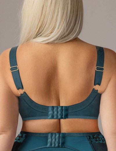 Бюстгальтер балконет мягкий Kris Line PALAZZO halfcupsoft, Цвет: изумруд, Размеры: 65J, изображение 2 Бюстгальтер балконет мягкий Kris Line PALAZZO halfcupsoft, Цвет: изумруд, Размеры: 65J, изображение 2