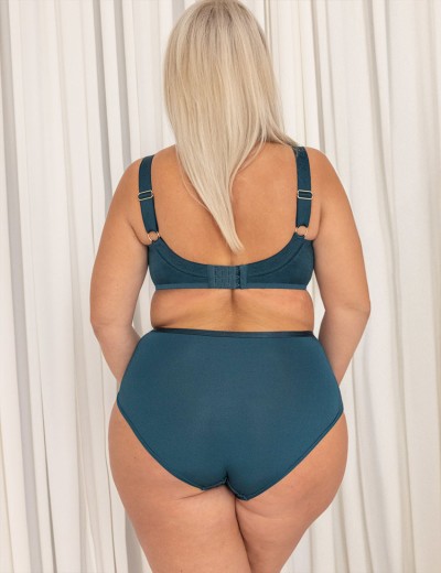 Бюстгальтер балконет мягкий Kris Line PALAZZO halfcupsoft, Цвет: изумруд, Размеры: 65J, изображение 7 Бюстгальтер балконет мягкий Kris Line PALAZZO halfcupsoft, Цвет: изумруд, Размеры: 65J, изображение 7