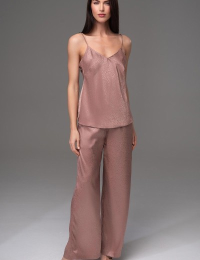 Комплект-тройка из жаккардового атласа Mia-Amore GENEVIEVA 7564 какао, Цвет: какао, Размеры: 3XL, изображение 2