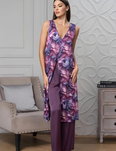 Оригинальный комплект Mia-Amore KAMEYA 4447, Цвет: сливовый, Размеры: S, изображение 2