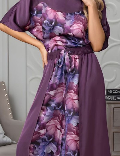 Оригинальный комплект Mia-Amore KAMEYA 4456, Цвет: сливовый, Размеры: M, изображение 5