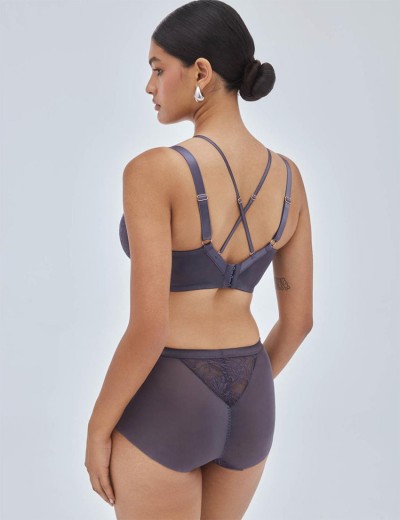 Трусы высокие Alles CHIARA classic графит, Цвет: графит, Размеры: M, изображение 4