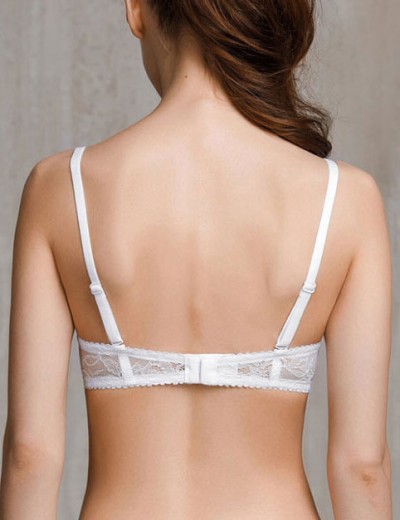 Бюстгальтер балконет с пуш-ап Amelie NINA 1010 белый, Цвет: белый, Размеры: 70C, изображение 2