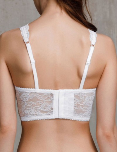 Бюстгальтер бралетт на косточках Amelie NINA 1012 белый, Цвет: белый, Размеры: 75A, изображение 3 Бюстгальтер бралетт на косточках Amelie NINA 1012 белый, Цвет: белый, Размеры: 75A, изображение 3