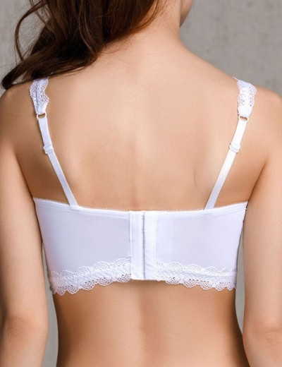 Бюстгальтер бралетт Amelie PLEAT 8143 белый, Цвет: белый, Размеры: 70B, изображение 2