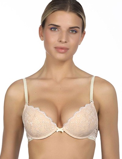 Бюстгальтер пуш-ап Amelie POLINA 2008 бежевый, Цвет: бежевый, Размеры: 70B, изображение 3