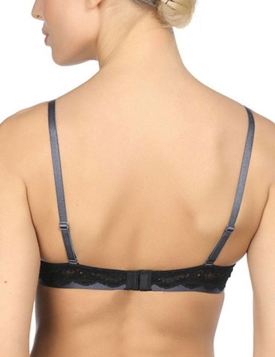 Бюстгальтер пуш-ап Amelie POLINA 2008 черный, Цвет: черный, Размеры: 75D, изображение 2