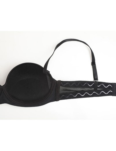 Бюстгальтер анжелика фашия с пуш-ап Amelie POLINA 2011 черный, Цвет: черный, Размеры: 95C, изображение 4