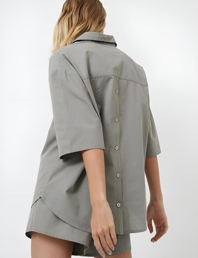 Домашний комплект с шортами Aruelle OCTAVIA SET, Цвет: оливковый, Размеры: S, изображение 2