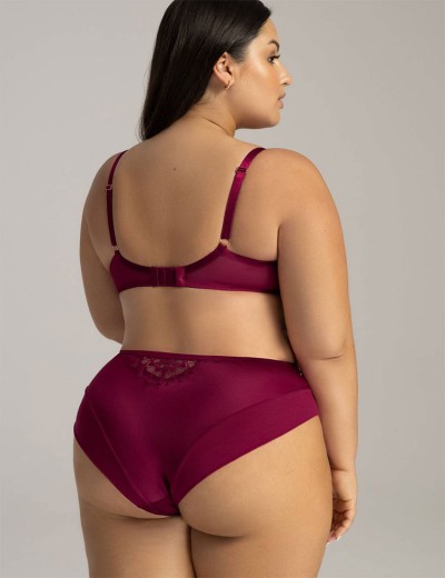 Бюстгальтер мягкий Ava MYSTIC 2150 M chianti, Цвет: бургундское вино, Размеры: 100B, изображение 6