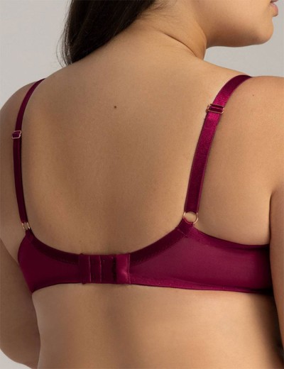 Бюстгальтер мягкий Ava MYSTIC 2150 M chianti, Цвет: бургундское вино, Размеры: 100B, изображение 2