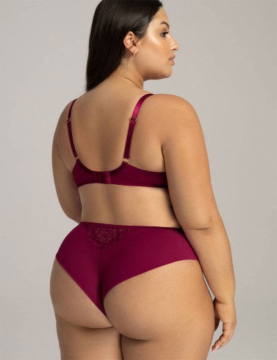 Бюстгальтер мягкий Ava MYSTIC 2150 M chianti, Цвет: бургундское вино, Размеры: 100B, изображение 7