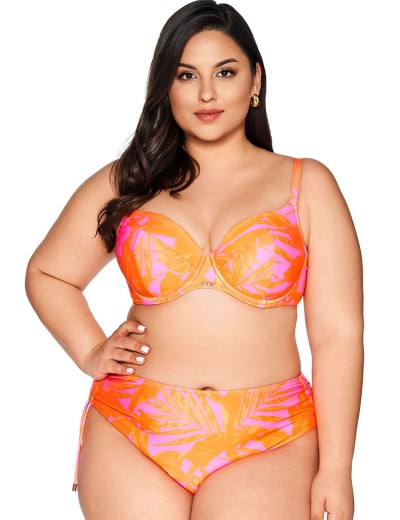 Трусы пляжные с регулируемым боком Ava SF214/2 tangerine, Цвет: оранж, Размеры: M, изображение 3