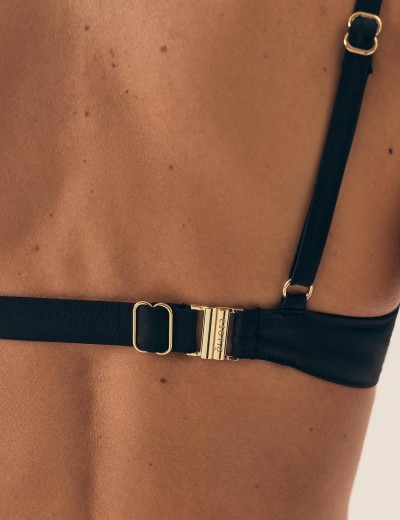 Пляжный бюстгальтер Esotiq 42383 ZIBRAZ черный, Цвет: черный, Размеры: 70C/75B, изображение 6