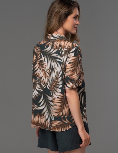 Комплект из тканой вискозы Mia-Amore SAMUI 5391, Цвет: хаки, Размеры: 3XL, изображение 2