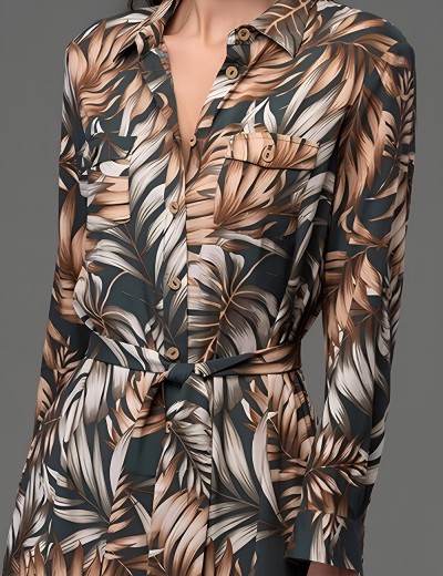 Свободная рубашка-туника Mia-Amore SAMUI 5394, Цвет: хаки, Размеры: S, изображение 4