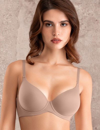 Бюстгальтер с формованной чашкой Mioocchi SELENA 8182 praline, Цвет: praline (пралине), Размеры: 70D, изображение 5