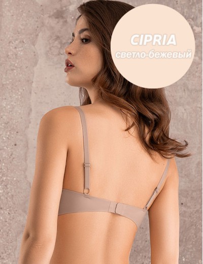 Бюстгальтер бралетт формованный Mioocchi SELENA 8186 cipria, Цвет: cipria (пудровый), Размеры: 90B, изображение 3 Бюстгальтер бралетт формованный Mioocchi SELENA 8186 cipria, Цвет: cipria (пудровый), Размеры: 90B, изображение 3