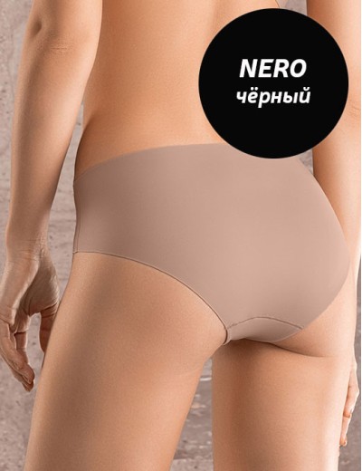 Гладкие слипы миди Mioocchi SELENA 8283 nero, Цвет: nero (черный), Размеры: 3XL, изображение 2 Гладкие слипы миди Mioocchi SELENA 8283 nero, Цвет: nero (черный), Размеры: 3XL, изображение 2