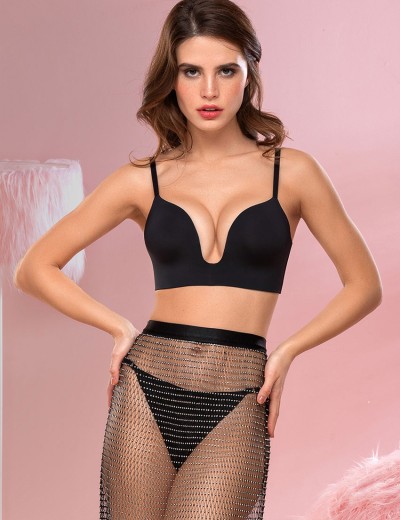 Бюстгальтер планж пуш-ап Mioocchi STELLA 8304 nero, Цвет: nero (черный), Размеры: 70B, изображение 4