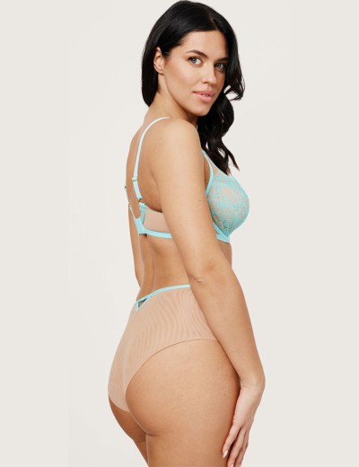 Трусы высокие Subtille AQUAMARINE AZURE high-waist, Цвет: лазурный, Размеры: XL, изображение 4