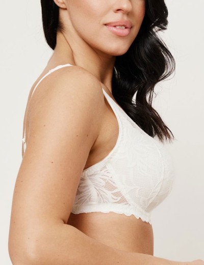 Бюстгальтер балконет тюльпан Subtille BELLA MILK NEW full cup, Цвет: молочный, Размеры: 100E, изображение 2