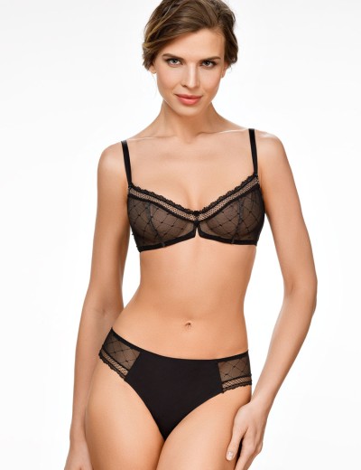 Бюстгальтер с мягкими чашками Amelie NADIN 2223 черный new, Цвет: черный, Размеры: 90B, изображение 7