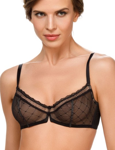 Бюстгальтер с мягкими чашками Amelie NADIN 2223 черный new, Цвет: черный, Размеры: 90B, изображение 4
