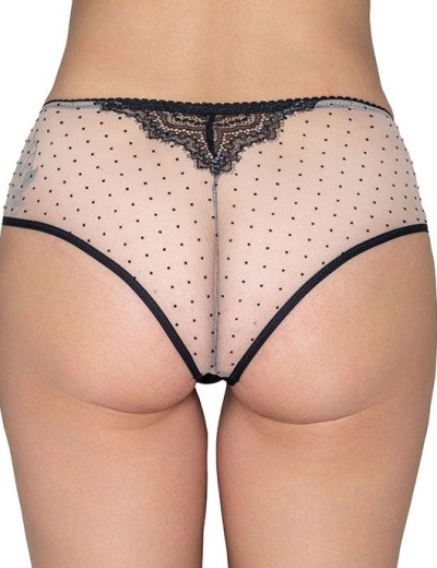 Трусы бразилиана Fluide DESIRE 2055 черный/пион, Цвет: черный/пион, Размеры: XL, изображение 2