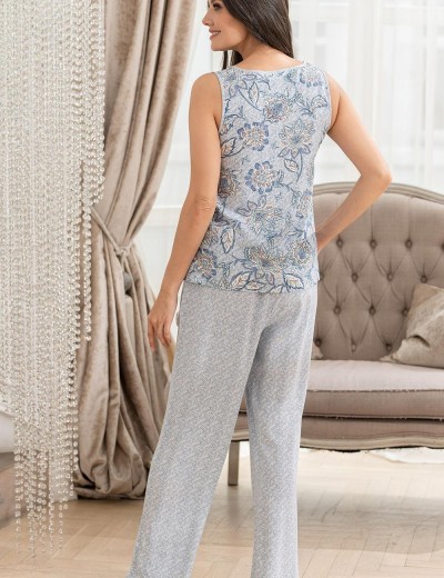 Комплект тройка из тканой вискозы Mia-Amore CAITLYN 5095, Цвет: ментол, Размеры: S, изображение 3