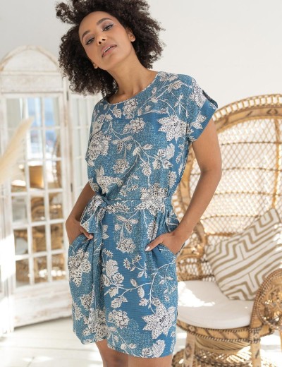 Туника с коротким рукавом Mia-Amore CASSIA 5254, Цвет: светло-синий, Размеры: S/M, изображение 3