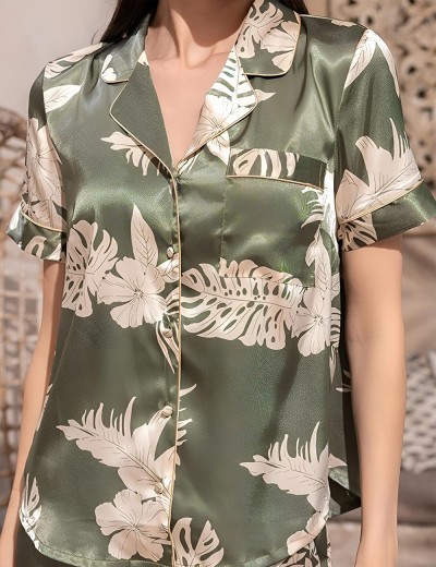 Комплект из натурального шёлка Mia-Amore LORENSA 4244, Цвет: оливковый, Размеры: 3XL, изображение 4