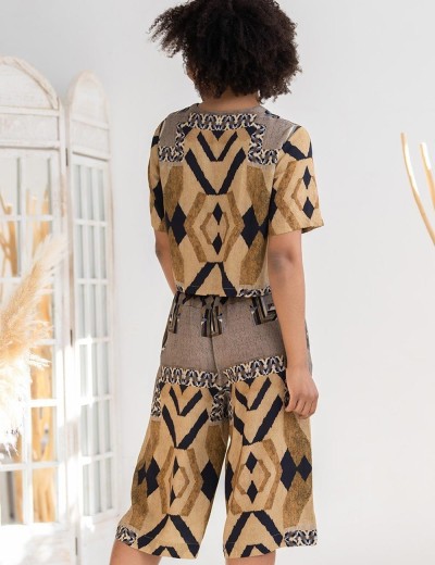 Комплект рубашка с удлиненными шортами Mia-Amore MARTINIKA 5282, Цвет: мультицвет, Размеры: S, изображение 2