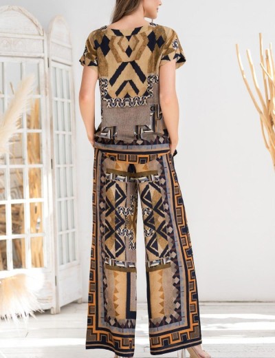 Домашний комплект из вискозы Mia-Amore MARTINIKA 5286, Цвет: мультицвет, Размеры: 2XL, изображение 2