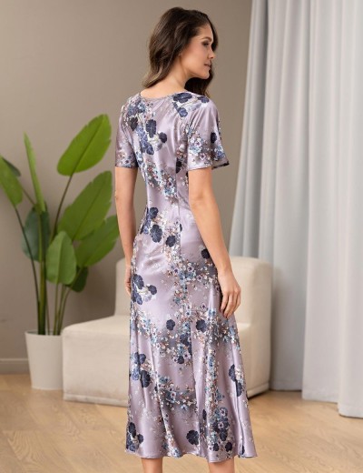 Шёлковая сорочка с рельефами Mia-Amore PRIMROSE 4064, Цвет: мультицвет, Размеры: 5XL, изображение 2