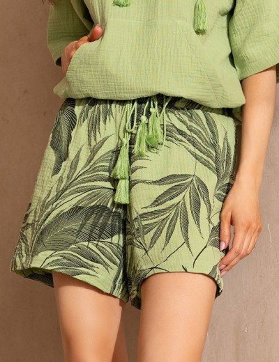 Летний комплект из хлопка Mia-Amore TENERIFE 5228 зеленый, Цвет: зеленый, Размеры: M, изображение 5