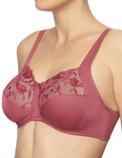 Мягкий бюстгальтер без косточек Felina 319 MOMENTS красный, Цвет: красный, Размеры: 80A, изображение 3