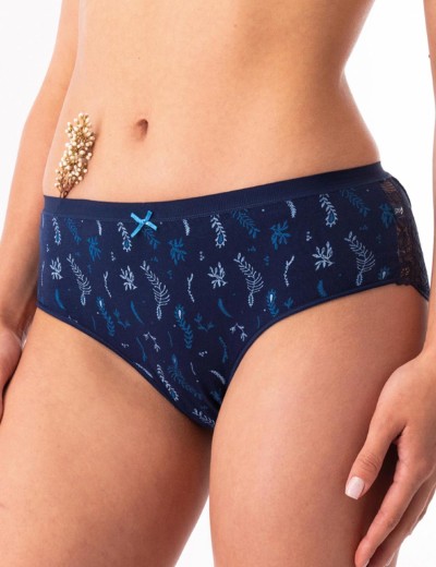 Набор трусов слипов Key LPC 535 темно-синий + голубой, Цвет: темно-синий + голубо, Размеры: 2XL, изображение 2