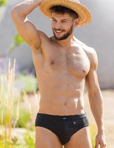 Мужские трусы слипы Key MPC 126 черный, Цвет: черный, Размеры: 4XL, изображение 2