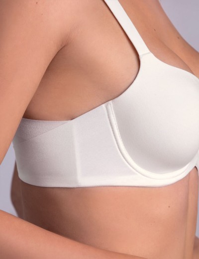 Бюстгальтер балконет Leilieve NATURAL STYLE C0104 seta, Цвет: seta (молочный), Размеры: 70C, изображение 3