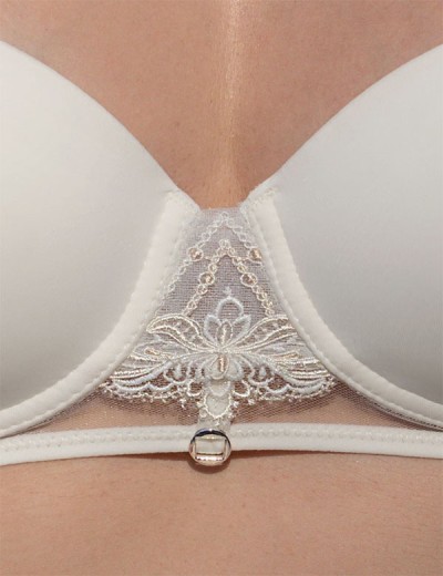 Комплект Leilieve SURPRISE триангул+стринги M8731 seta, Цвет: seta (молочный), Размеры: 75B, изображение 3